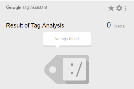 tag-assistant-no-tags-found